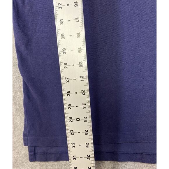 Polo Ralph Lauren Shirt Mens Extra Large Blue 100% Cotton Classic Fit Red Pony - Picture 3 of 10